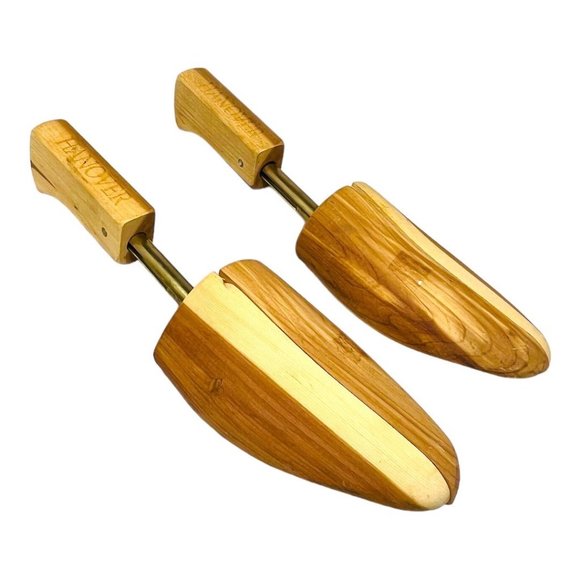 Rochester Shoe Co. Other - Vintage Pair Mens Premium Cedar Shoe Tree Stretchers By Hanover Shoe Co Size M